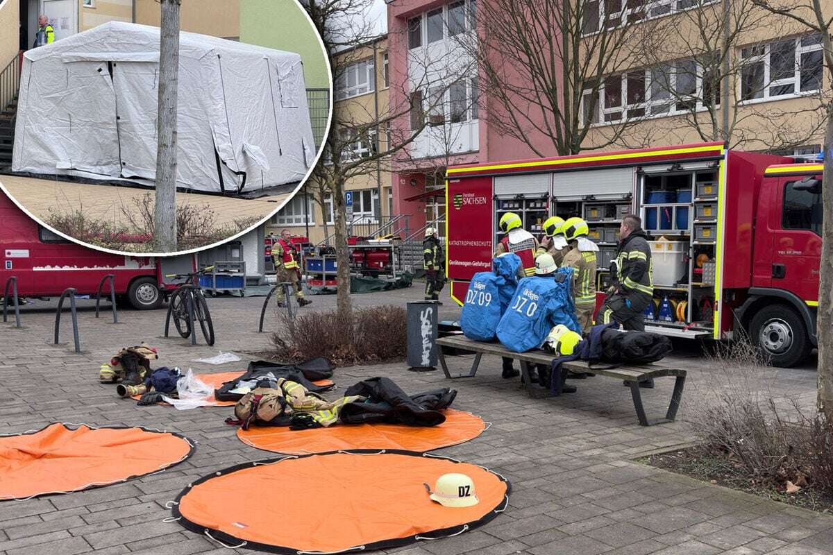 Sächsische Schule evakuiert: Mehrere Personen klagen nach Toilettenbesuch über Atemprobleme