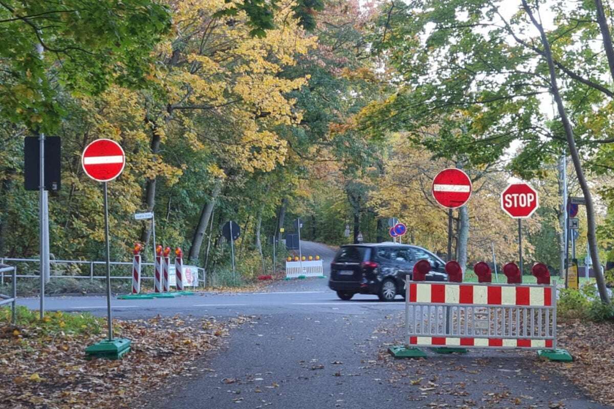 Neizu offen, nauszu zu! Aus dieser Baustelle in Chemnitz kommt keiner raus