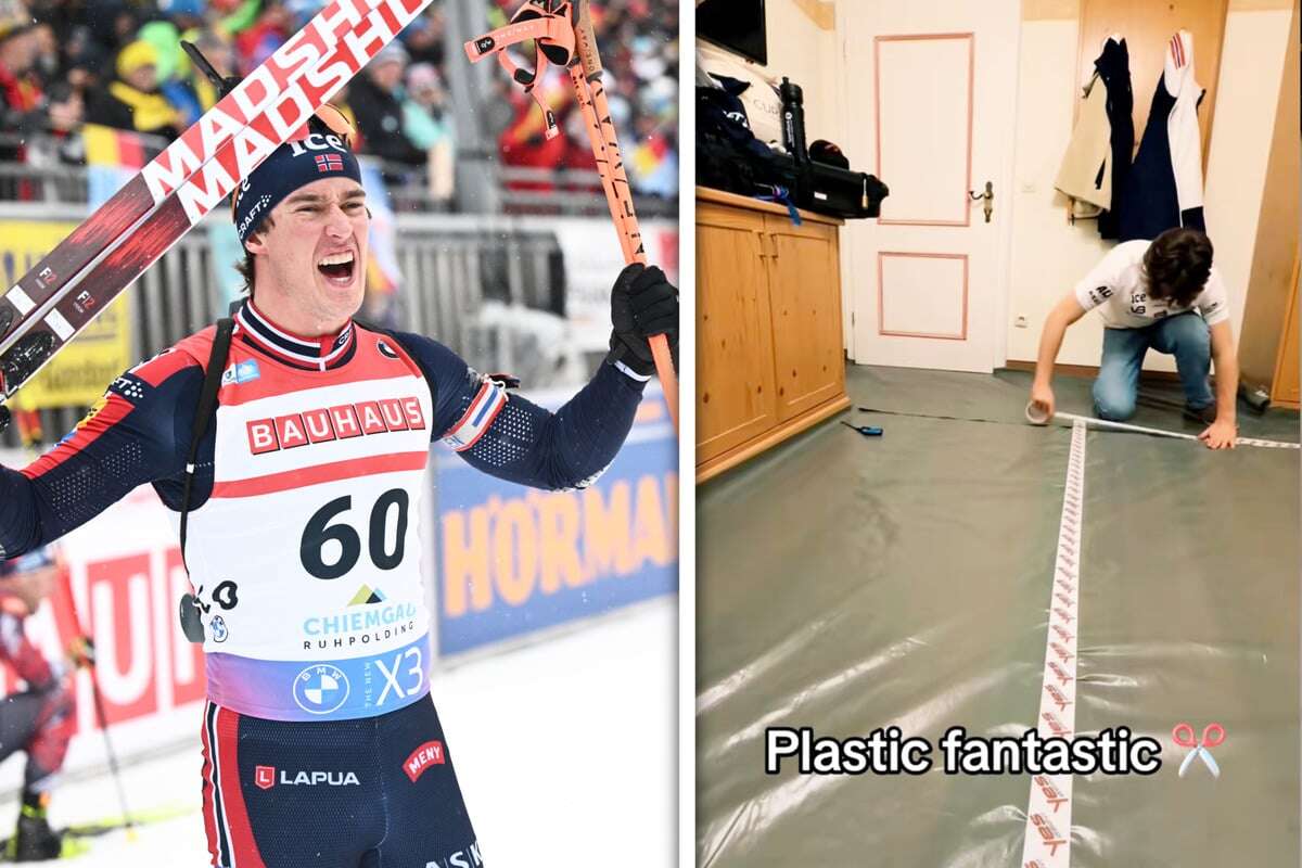 Mit Plastikfolie zum Erfolg: Biathlon-Star setzt auf diesen kuriosen Kniff!