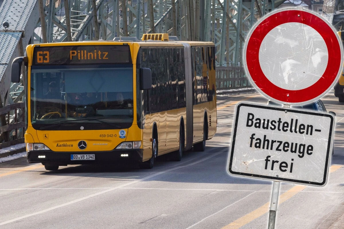 Pünktlich zum Ferienstart: Pillnitzer Landstraße wird voll gesperrt