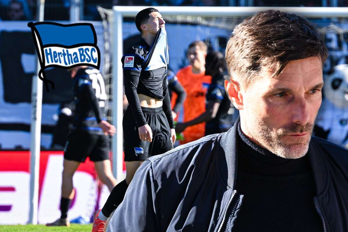 Hertha-Coach Leitl schlägt Abstiegs-Alarm: 