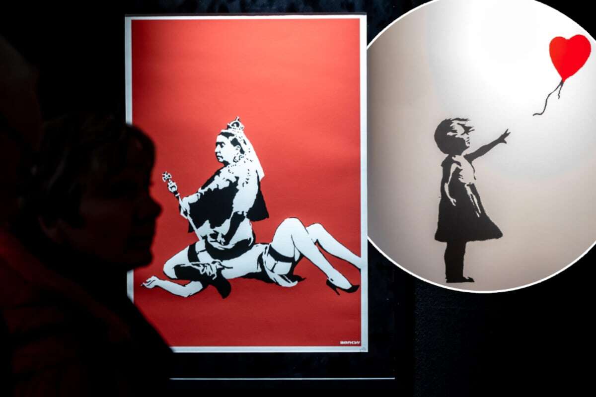 Eröffnung in der Chemnitzer Markthalle: So aufregend ist die Ausstellung über Streetart-Legende Banksy