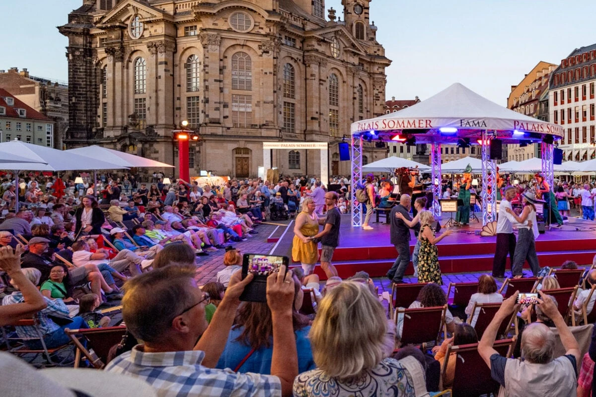 Halbzeitbilanz beim Palais Sommer: Jeder Besucher spendete 19 Cent