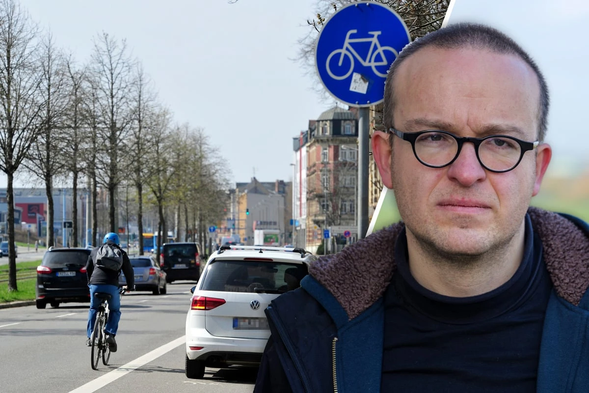 Frust bei Chemnitzer Fahrradfahrern, weil sichere Wege fehlen