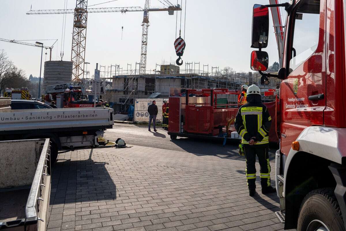 Arbeiter von Bauteil erschlagen: Kollegen müssen alles mitansehen