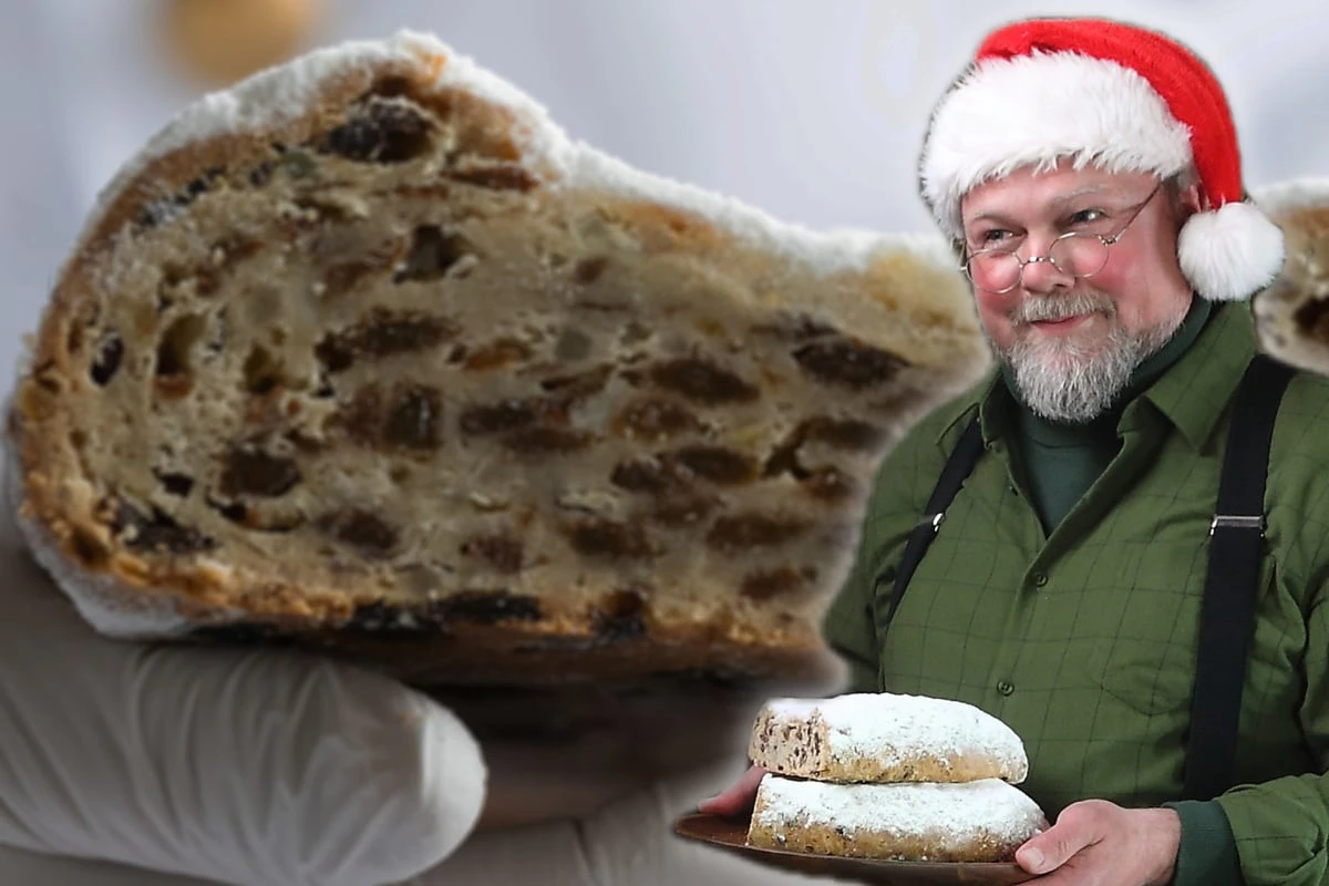 So süß! Stollen-Shooting zu Hause beim Weihnachtsmann