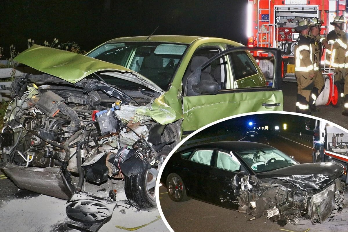 Überholmanöver endet in mehreren Crashs: Vier Verletzte bei Unfall in Stuttgart