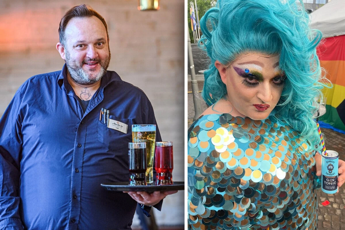 Glamouröses Hobby: Wenn sich ein Dresdner vom Kellner zur Diva verwandelt