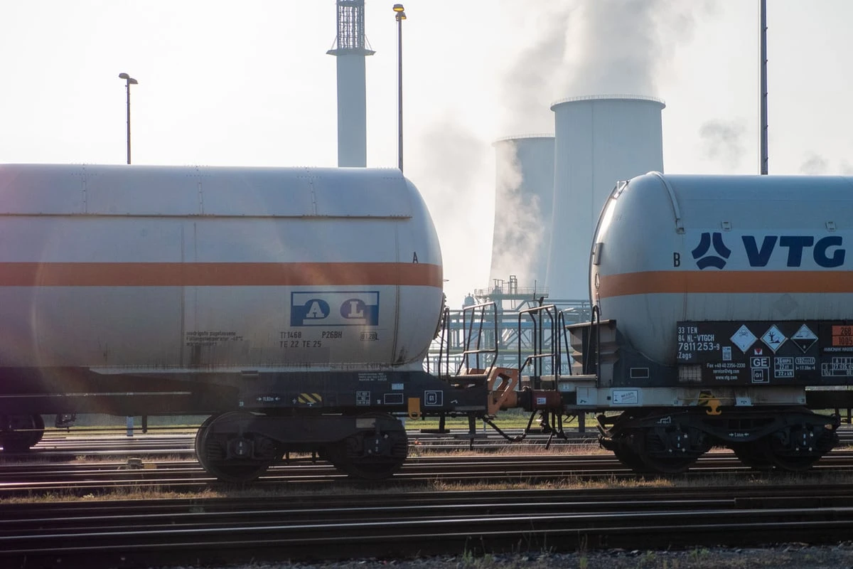 Industrie-Standort Leuna unter Druck: 