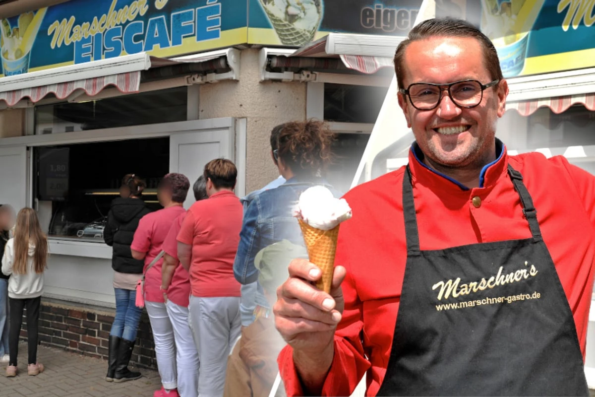 Nach drohendem Aus: Traditions-Eiscafé in Chemnitz startet mit Straßenverkauf