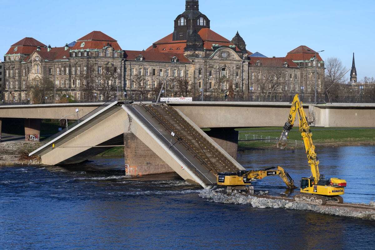 Jetzt steht es fest: Carolabrücke muss komplett abgerissen werden!