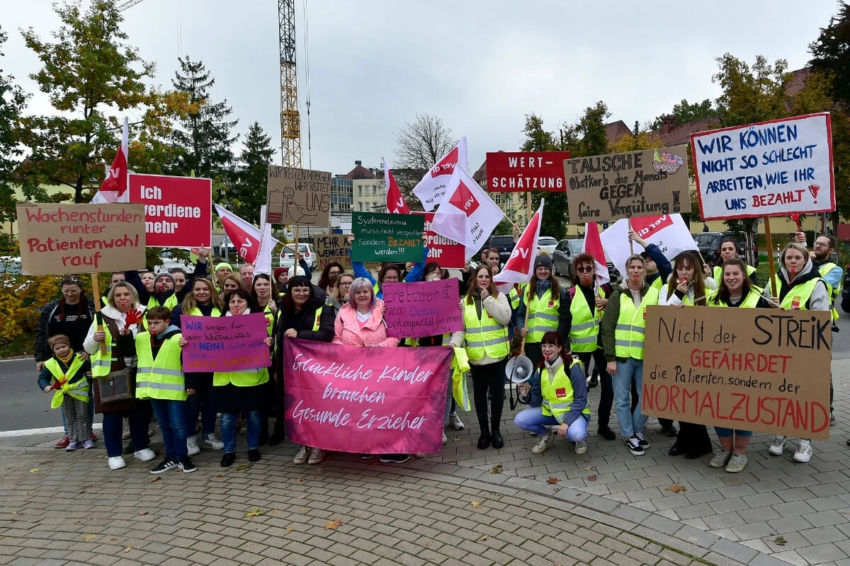 Chemnitz: DRK-Krankenhaus Rabenstein weiterhin im Streikmodus