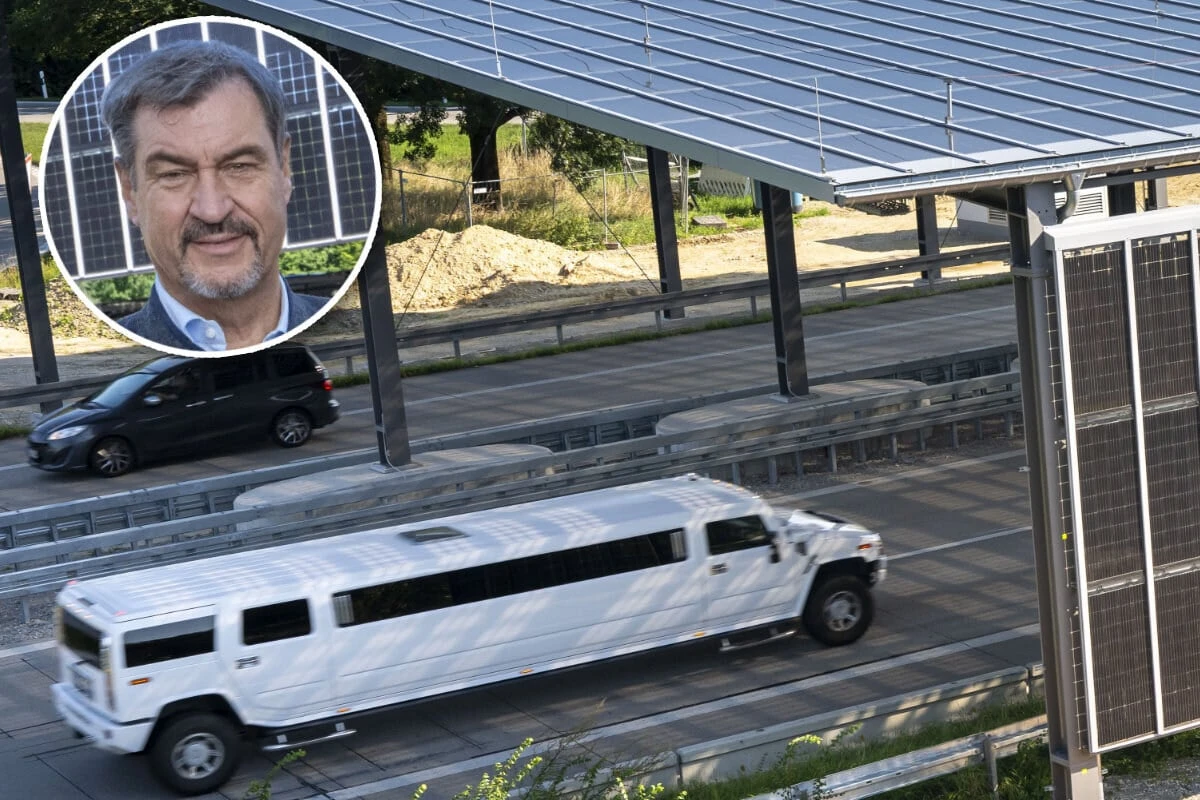 Pilotprojekt: Bayern baut Solardächer über Staatsstraße