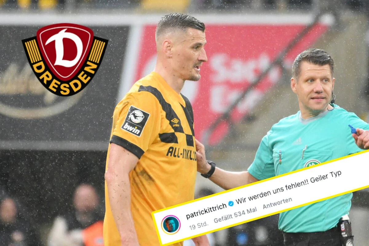 Dieser Schiedsrichter adelt Dynamo-Kapitän Stefan Kutschke: 