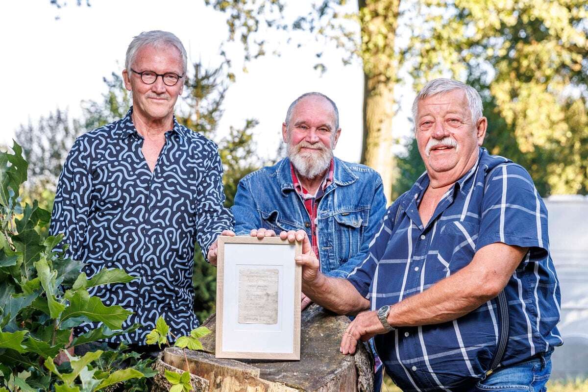 Jugendfreunde feiern Wiedersehen nach 57 Jahren: Alter Flaschenpost sei Dank