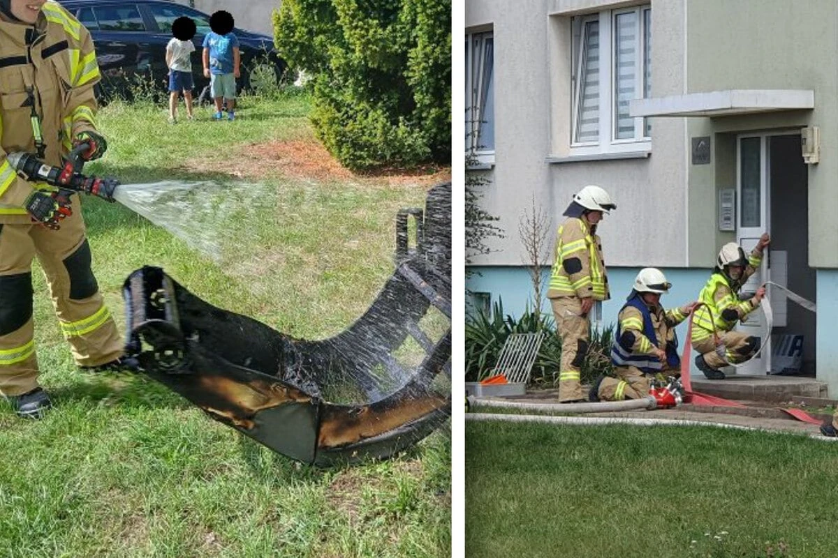 Kellerbrand in der Börde: Zwei Bewohner müssen ins Krankenhaus