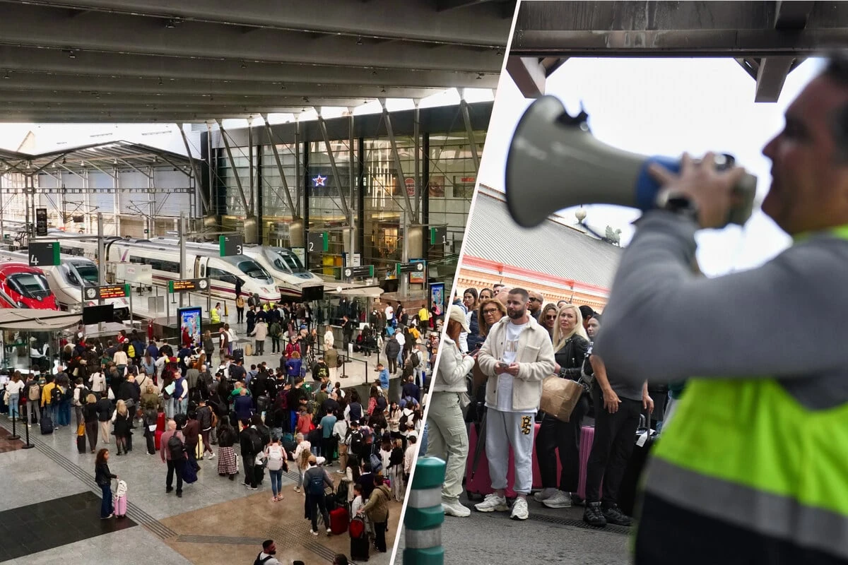 Tausende Reisende sitzen in Zügen fest: Land versinkt im Bahnchaos