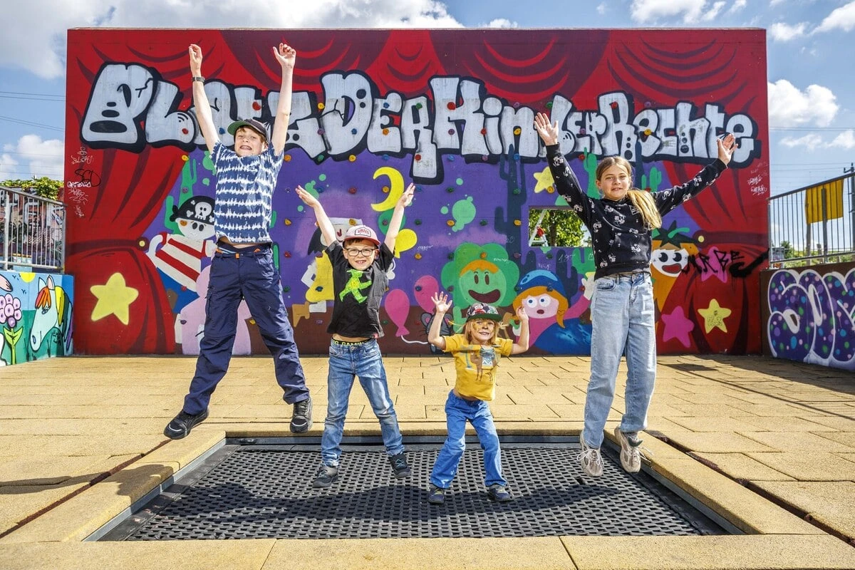 Dresden hat einen neuen Platz: Hier haben Kinder das Sagen!