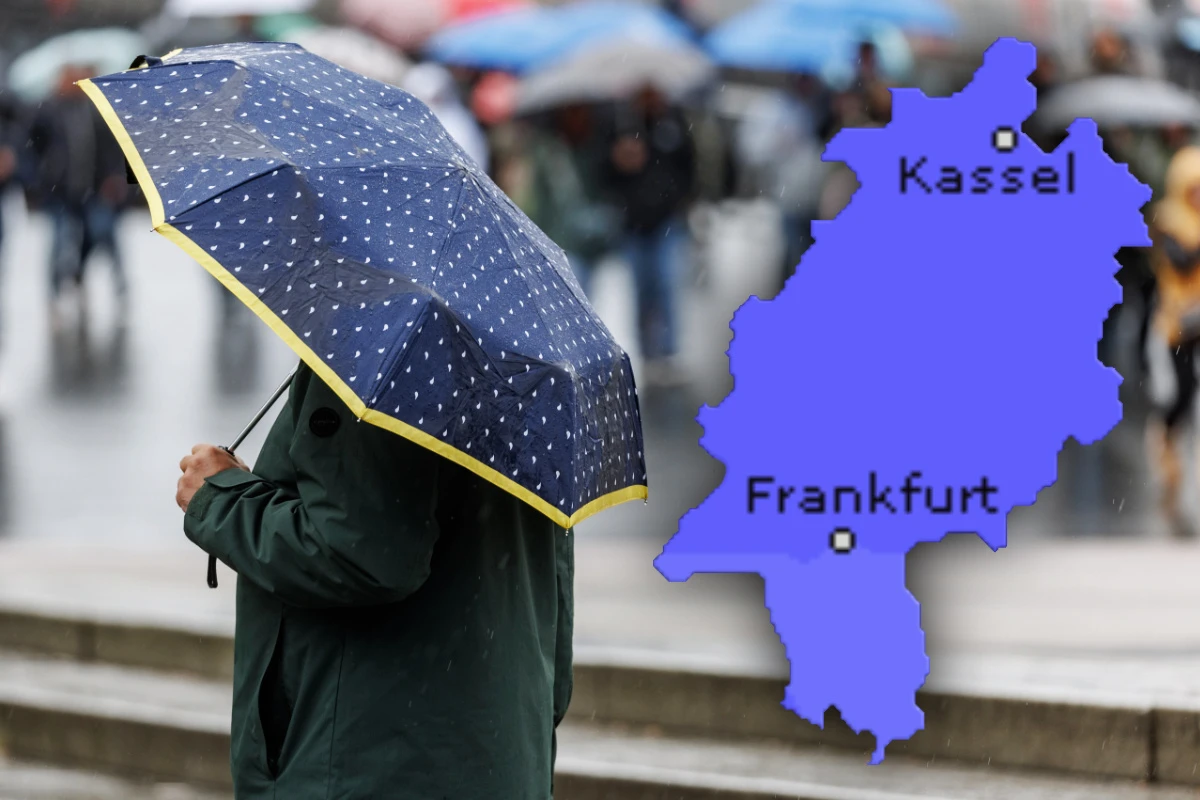 Ihr solltet Euren Schirm besser nicht vergessen: So (mies) wird das Wetter in Hessen