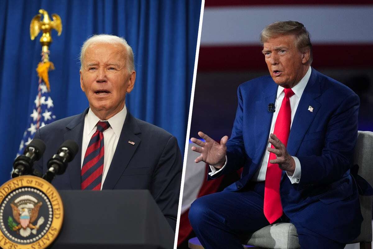 Trump verhöhnt Biden in erstem TV-Interview nach Amtsantritt