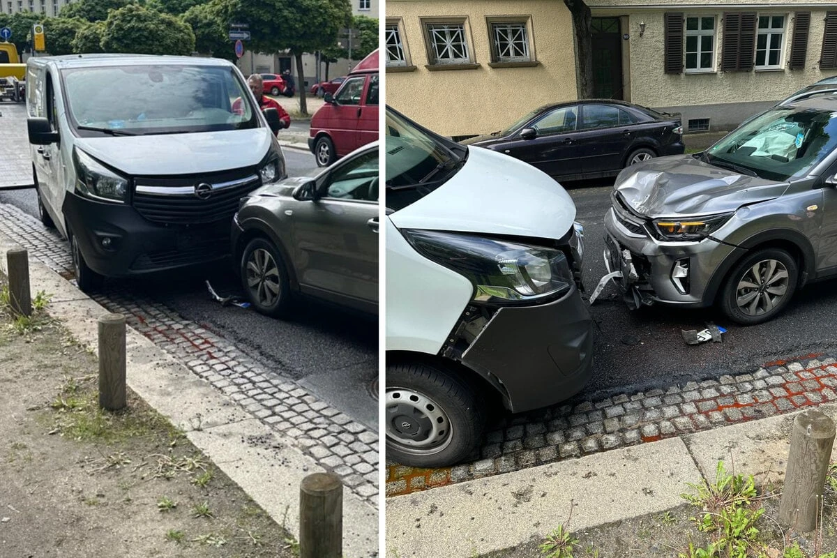 Frontal-Zusammenstoß: Ohnmachtsanfall nach Unfall auf Hechtstraße