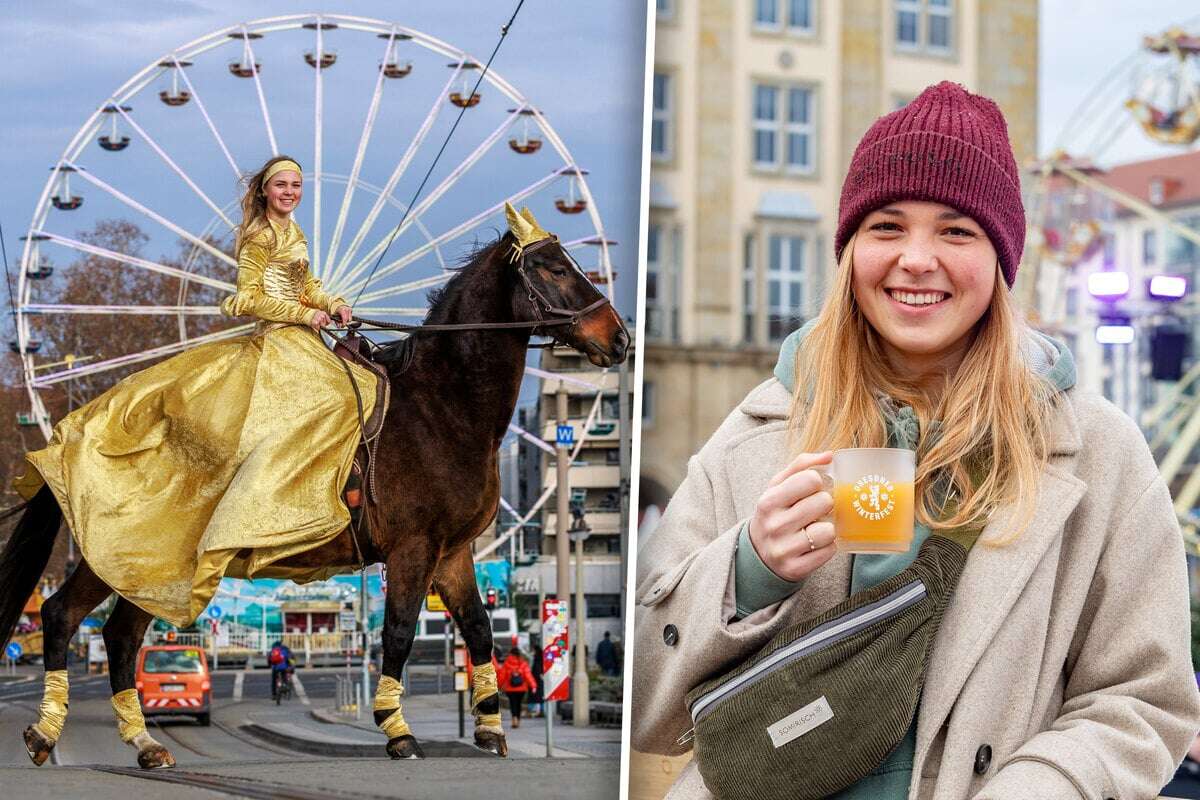 Goldene Reiterin schwingt sich in Dresden jetzt öfter in den Sattel