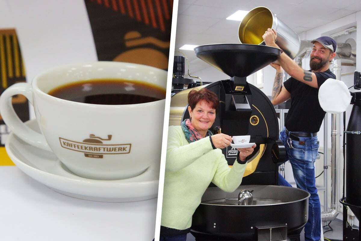 Mutter-Sohn-Gespann schenkt Striesen edlen Kaffee ein