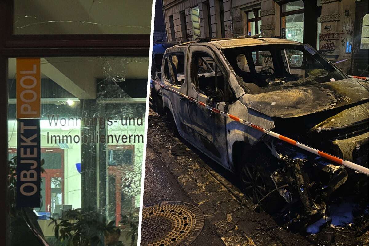 Brandstiftung: Autos auf der Alaunstraße abgefackelt!