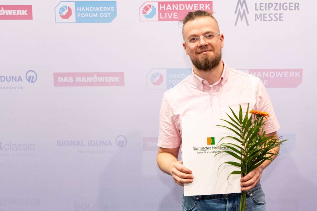 Auf Krücken zur Auszeichnung: Clemens (27) ist Sachsens bester Fotograf