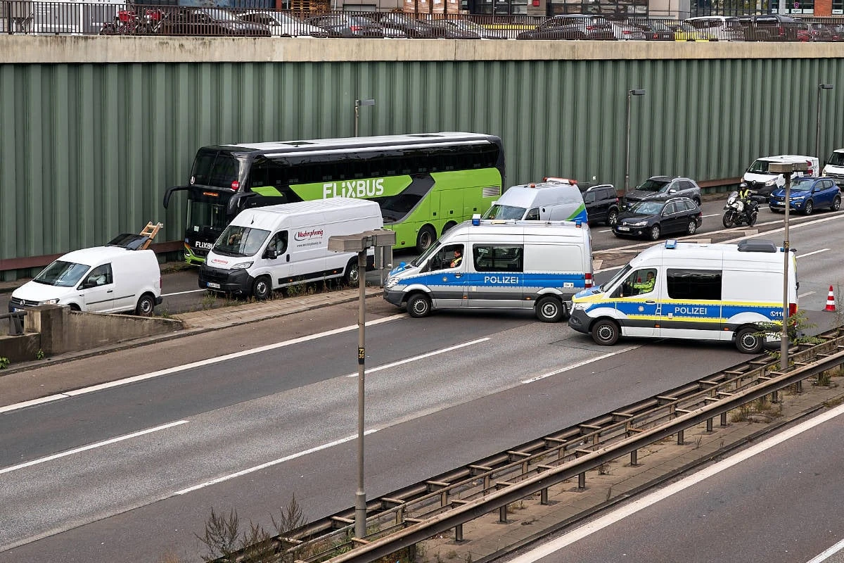 Nach Polizeieinsatz: Sperrung der Stadtautobahn schnell wieder aufgehoben