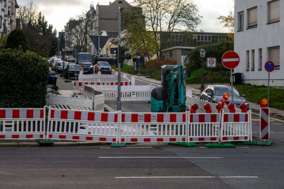 Wirbel um Baustelle auf beliebter Abkürzungsroute am Chemnitzer Sonnenberg