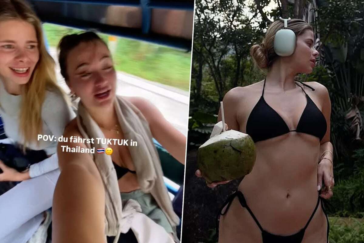 Model Larissa Neumann auf Chaos-Trip durch Thailand: 