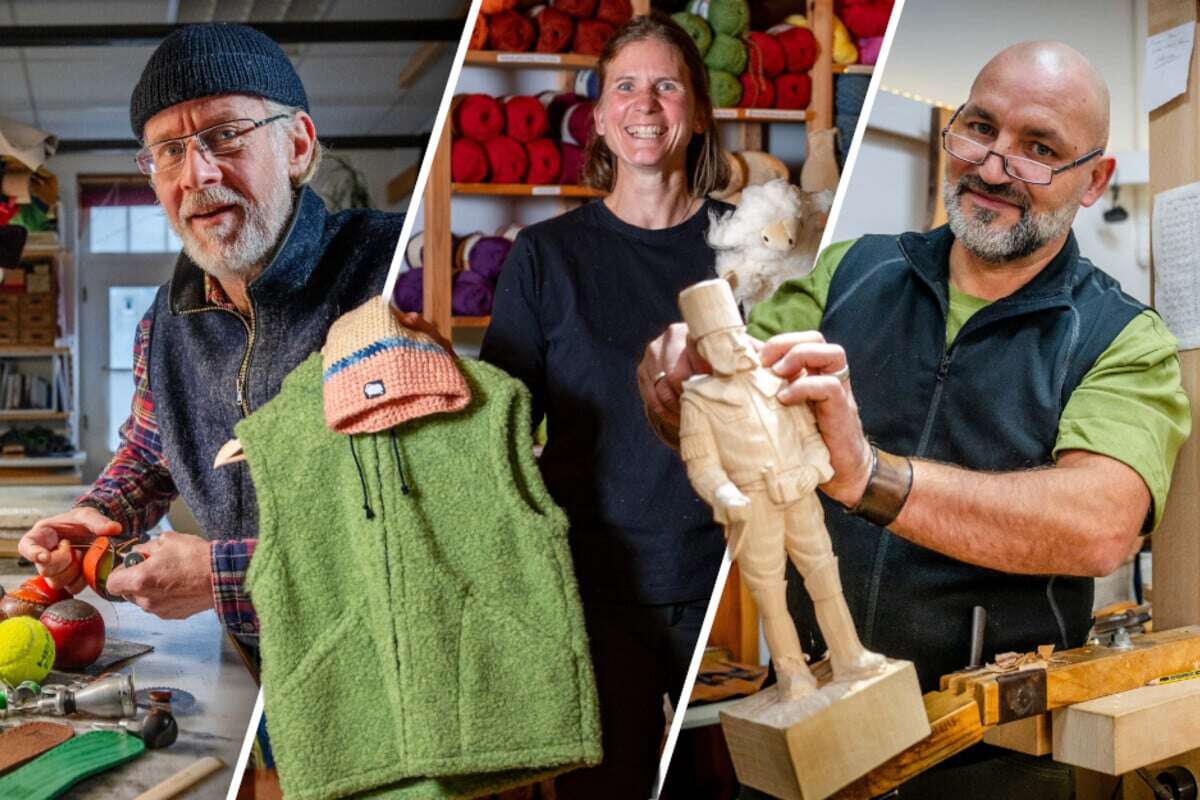 Diese fleißigen (Kunst-)Handwerker aus Sachsen lassen sich über die Schulter schauen