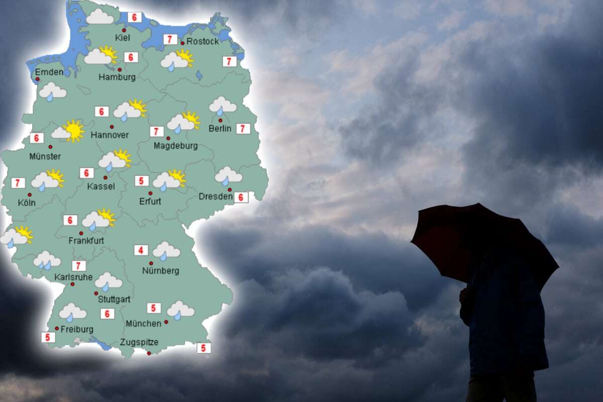 Wetter zur neuen Woche nass und grau: Dezember bringt Wolken und Regen