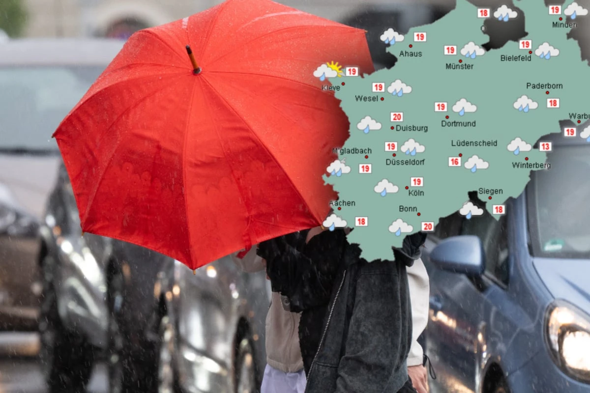 Regen in Dauerschleife: Wetter-Fiasko in NRW dauert weiter an