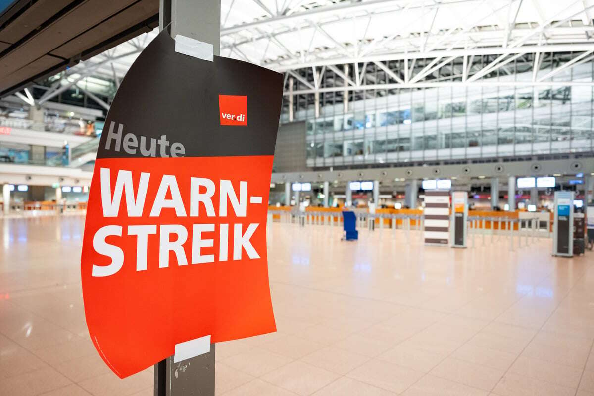 Sonntags-Schock! Hamburger Flughafen wird bestreikt, alle Flüge gestrichen