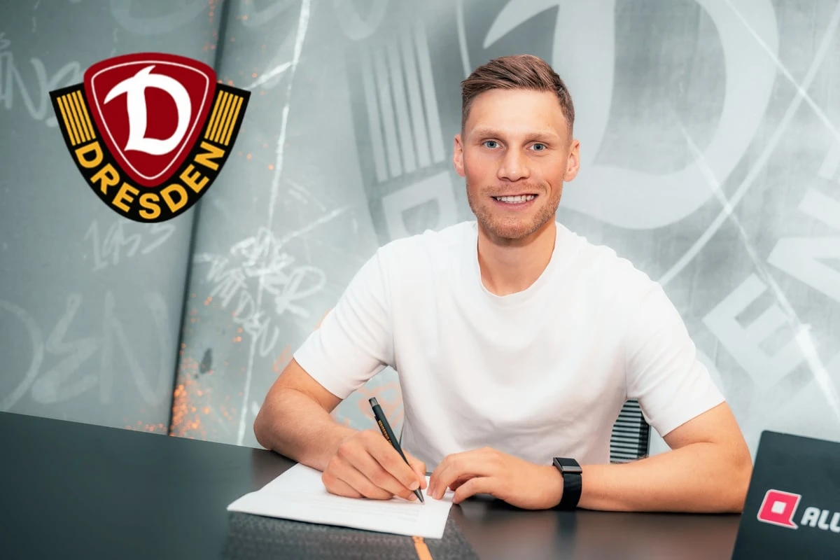 Im dritten Anlauf endlich fest verpflichtet! Dynamo holt Jonas Sterner zurück
