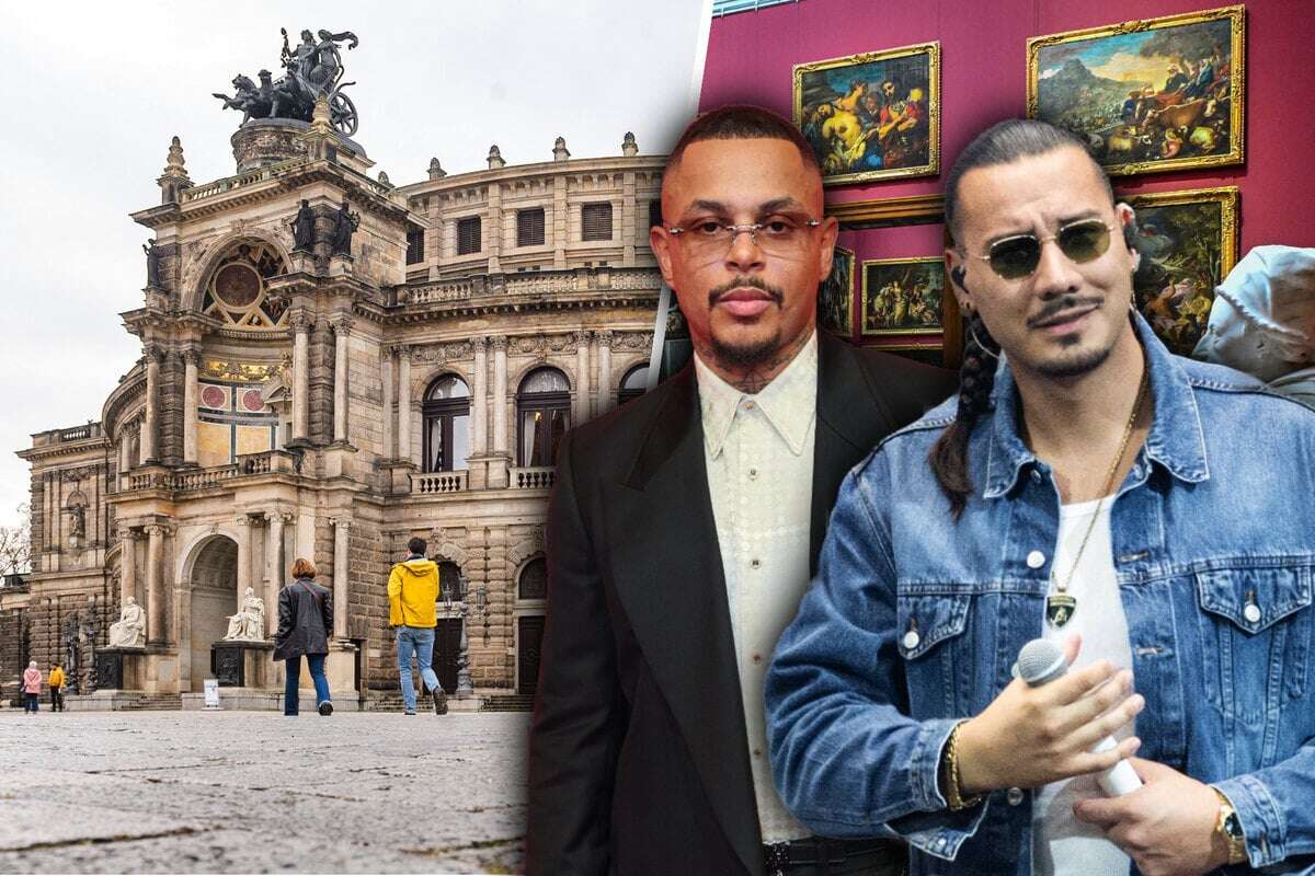 Deutscher Rap trifft Sächsische Kunst: Apache 207 und Luciano drehen Musikvideo in Dresden