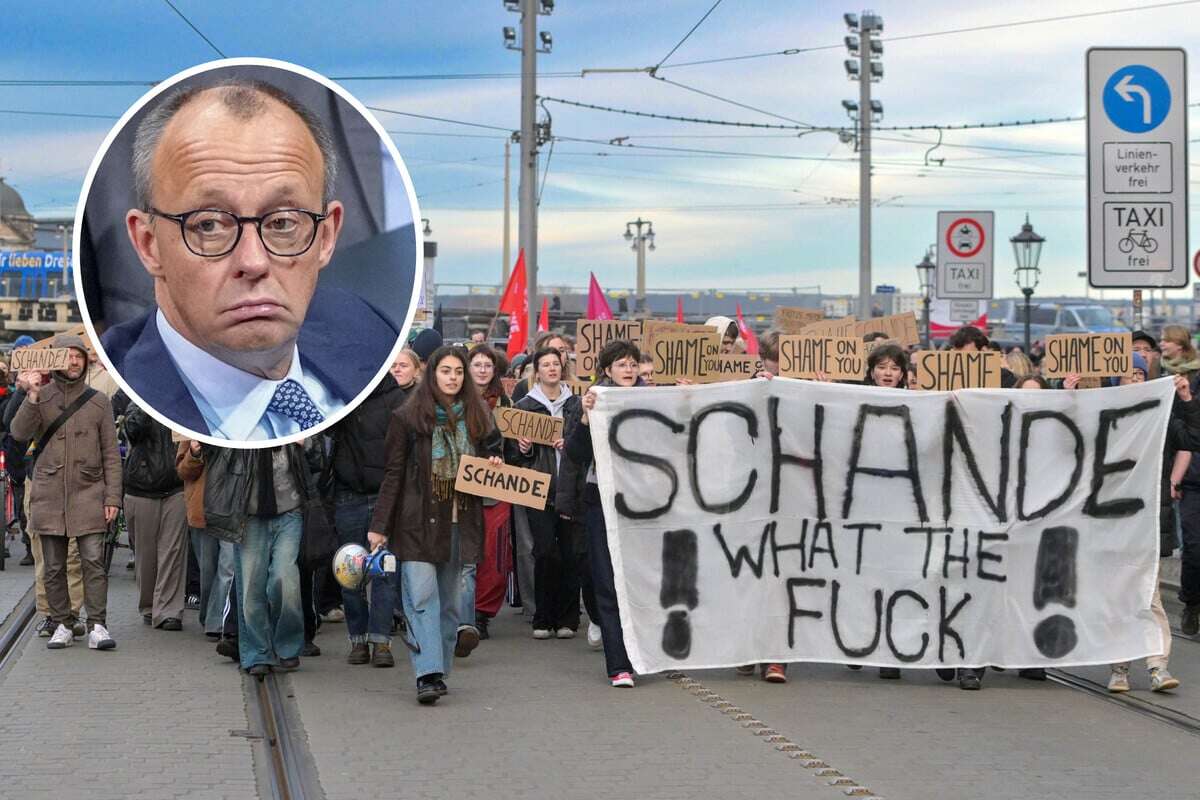 Gegen Merz im Januar: Widerstand in Dresden groß!