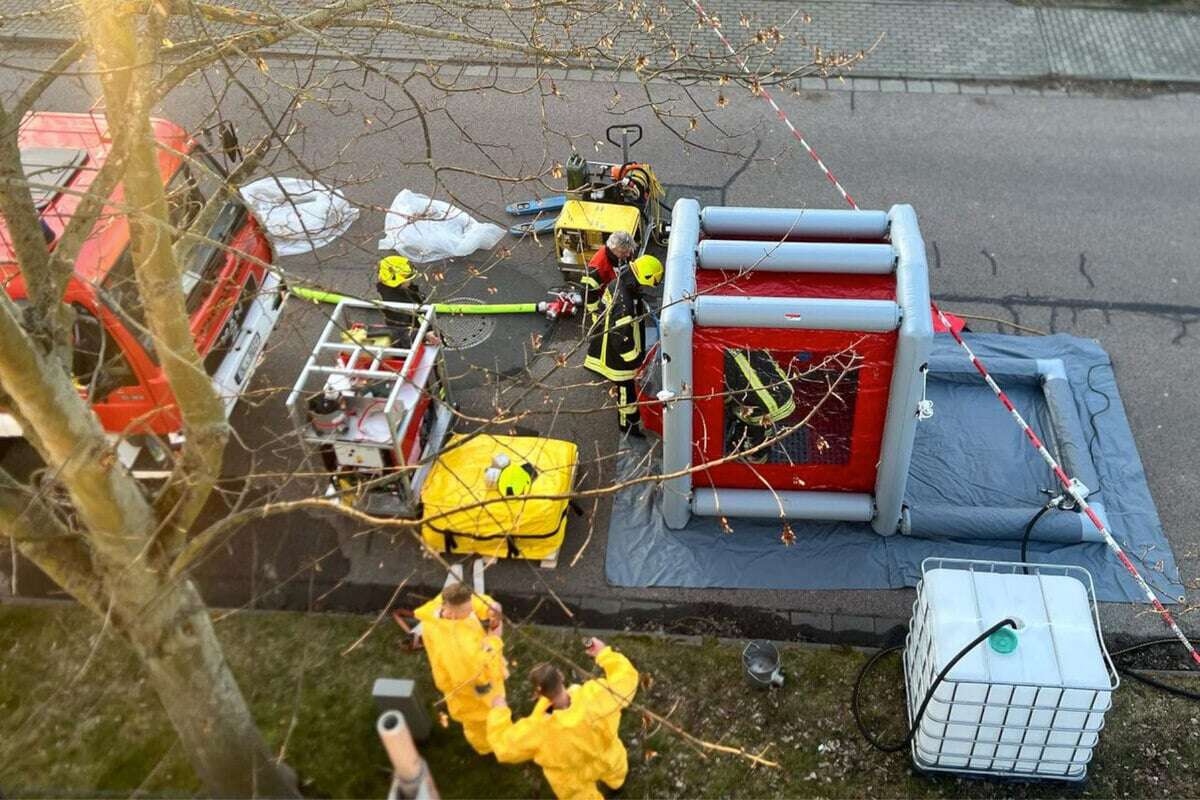 ABC-Einsatz in Mittelsachen: Was war hier los?