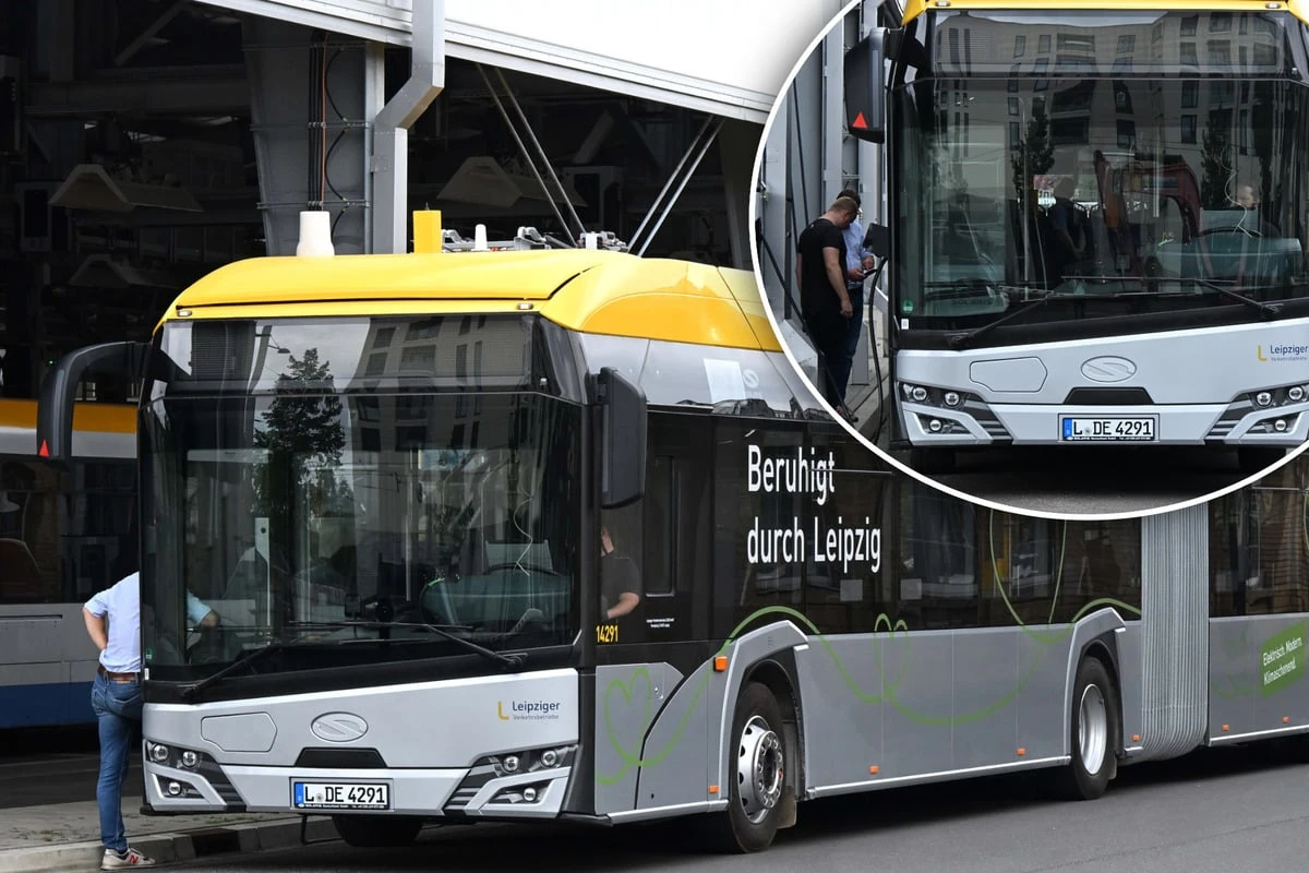 Zukunft des Nahverkehrs: Neue E-Bus Generation in Leipzig eingetroffen