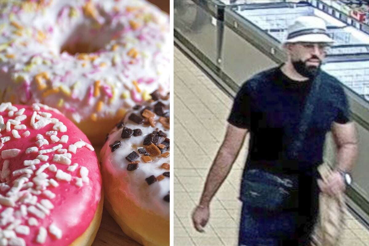 Wegen drei Donuts: Polizei fahndet nach Supermarkt-Schläger!