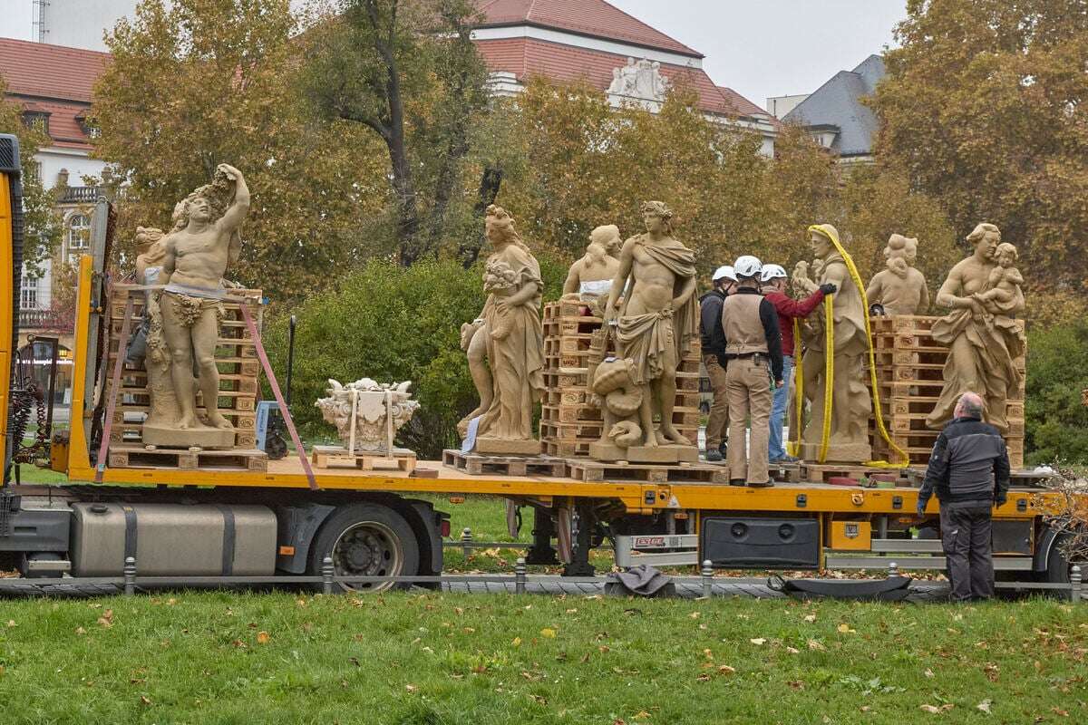 Was für ein Glück! Der Dresdner Zwinger hat seine Fortuna (farbig) zurück