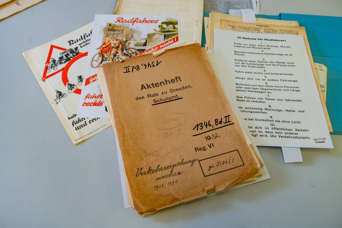 Verkehrserziehung in den 1930er-Jahren: Als für Radfahrer noch die 