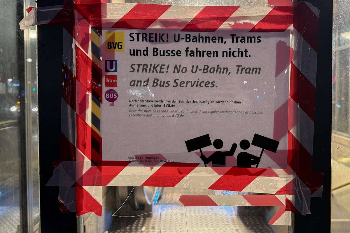 BVG-Streik geht weiter: Auch heute stehen U-Bahn und Co. still