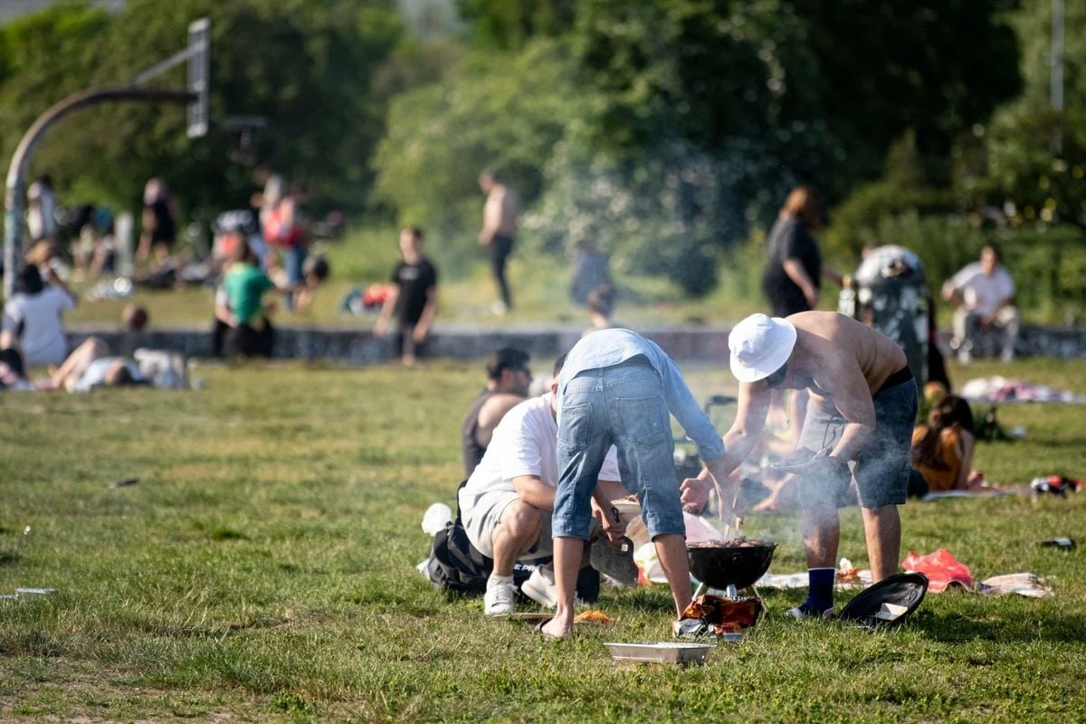 Wegen extremer Trockenheit: Grillverbot im Mauerpark