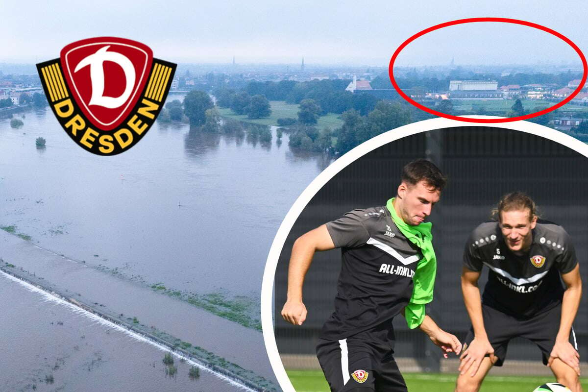 Aufatmen bei Dynamo! Kein Land unter im Trainingszentrum