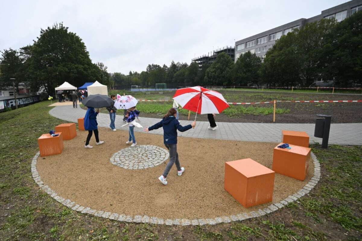 Chemnitzer Bürgermeister weiht Grillplatz nahe des Uni-Campus ein