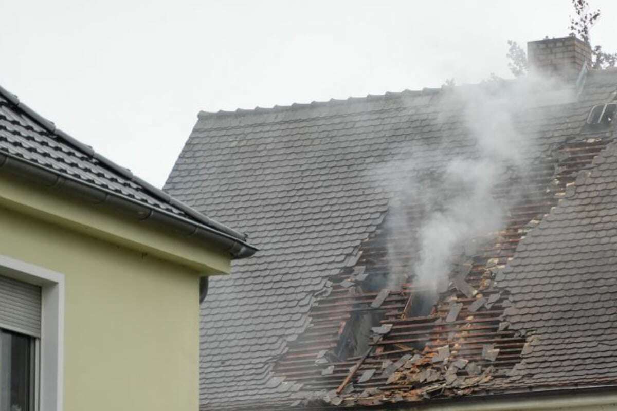 Einfamilienhaus in Flammen: Frau muss reanimiert werden, Haustier stirbt!