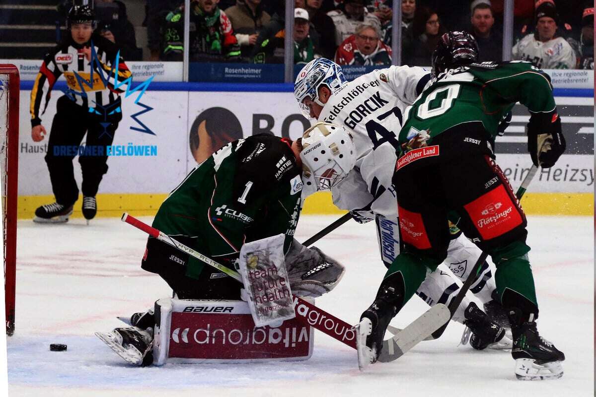 Klarer Sieg! Traumserie der Eislöwen hält auch in Rosenheim